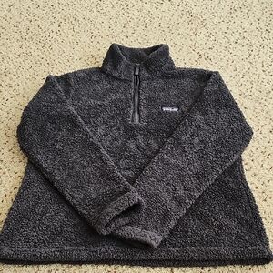 Patagonia Charcoal Cowl Neck Sweater